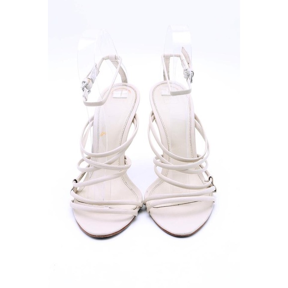 Herve Leger Lambskin Sandal Heels - Picture 2 of 5